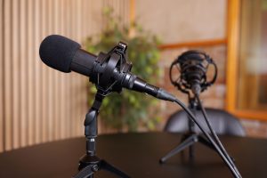 Sala de grabación de podcast Madrid