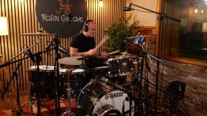 Grabación de baterías Robin Groove